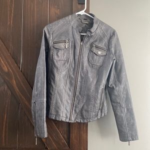 Vegan leather jacket
